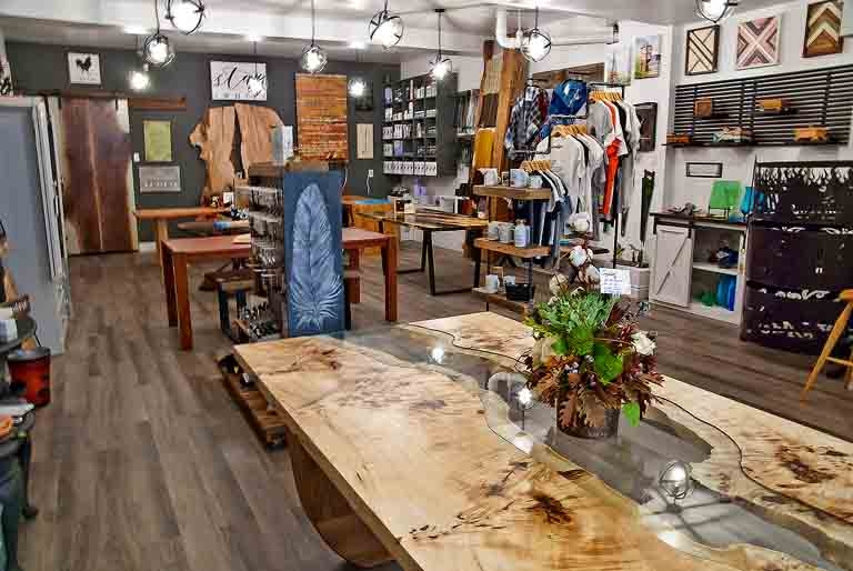 The back half of Makers Market