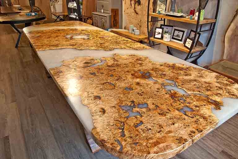This table is sold and destined for a California address.