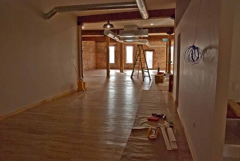 2nd floor view from front of building
