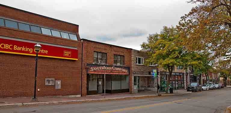 Only two storefronts vacant on this block now.