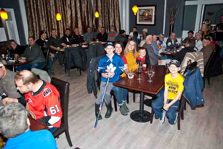Post-game dinner at Era 67.