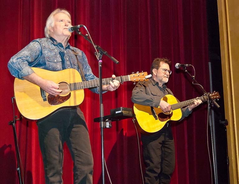 John Stinson and Eric Kidd of Classic Lightfoot Live at the Opera House for opening night.