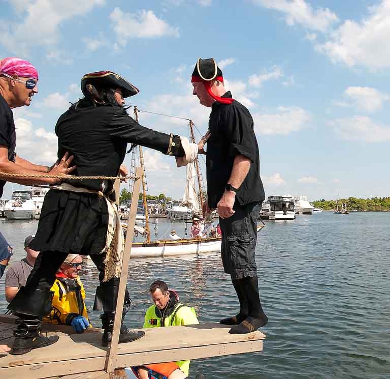 Orillia Pirate Party - The Double Cross In Motion