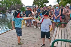 Orillia Pirate Party  - Some Kids Entertain Before The Main Event