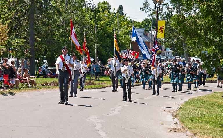 Orillia Branch 34 Pipes and Drums