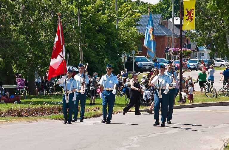 99 Lynx Air Cadets Squadron Colour Party