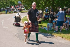 Orillia Mayor Steve Clarke and Granddaughter Audrey