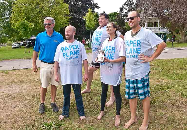 2024 Cardboard Boat Race - Largest Boat award winners.
