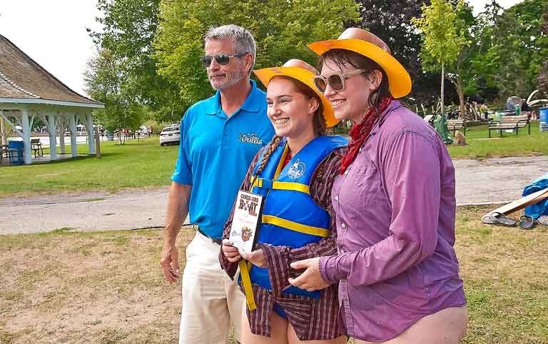 2024 Cardboard Boat Race - Titanic Award winners.
