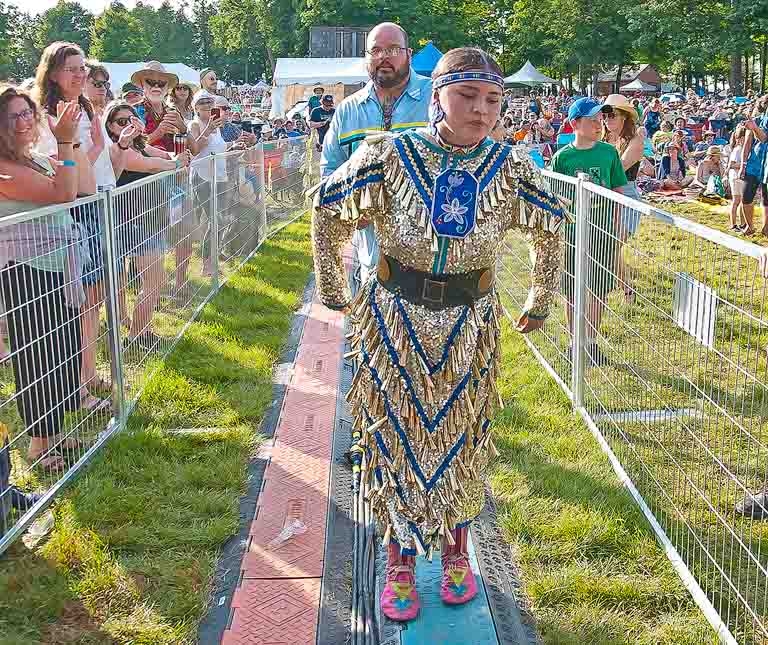 Morgan Toney's Jingle Dress Dancer @ Maraiposa 23