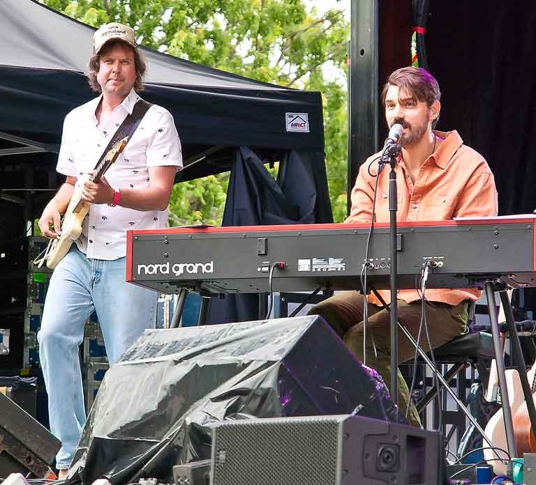 Tim Baker (at keyboard) @ Mariposa 23