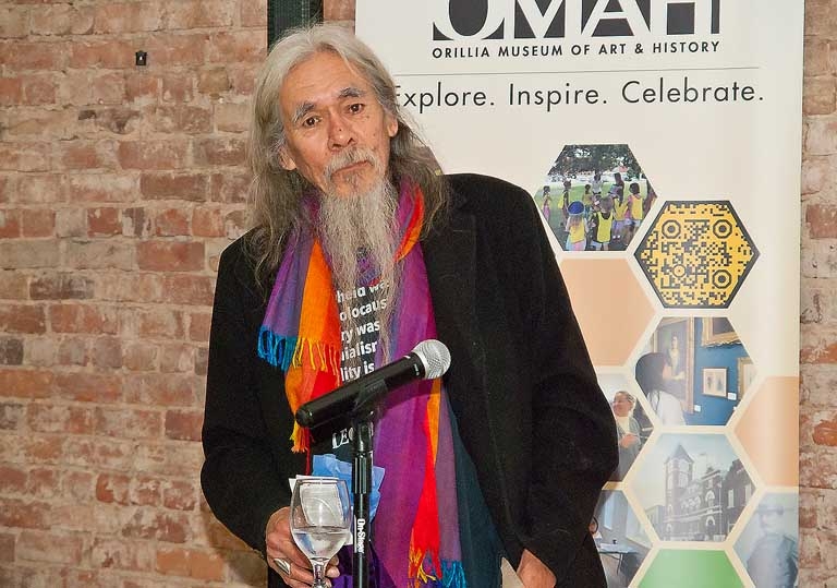 2023 OHRA Awards Paul Shilling accepting for the Seven Grandfather Teachings project