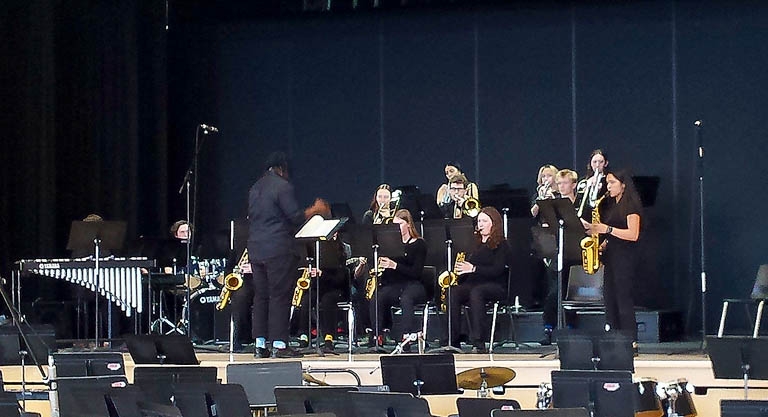 Orillia Secondaary Junior Jazz Band
