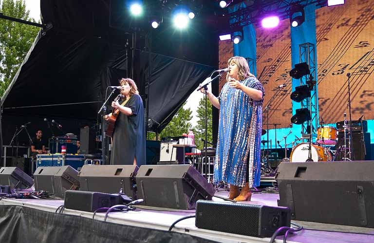 Friday at the Mariposa Folk Festival - Secret Sisters
