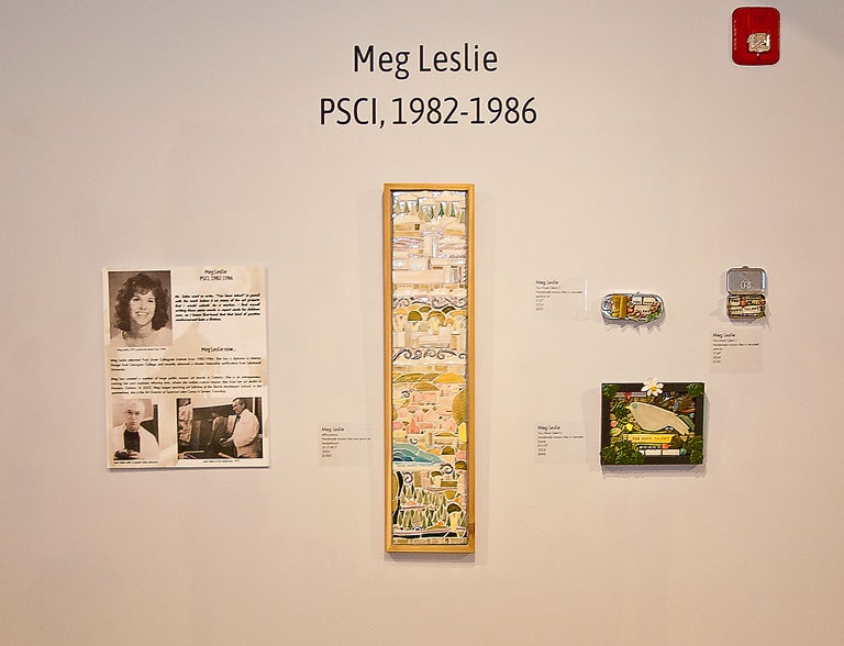 OMAH's Jose Salas Exhibit - art by student Meg Leslie
