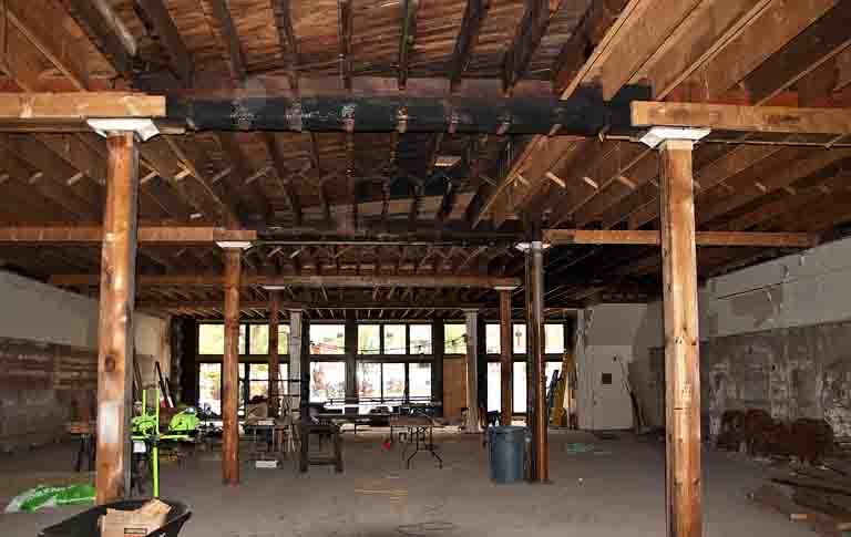 Creative Nomad main floor view from the back door.