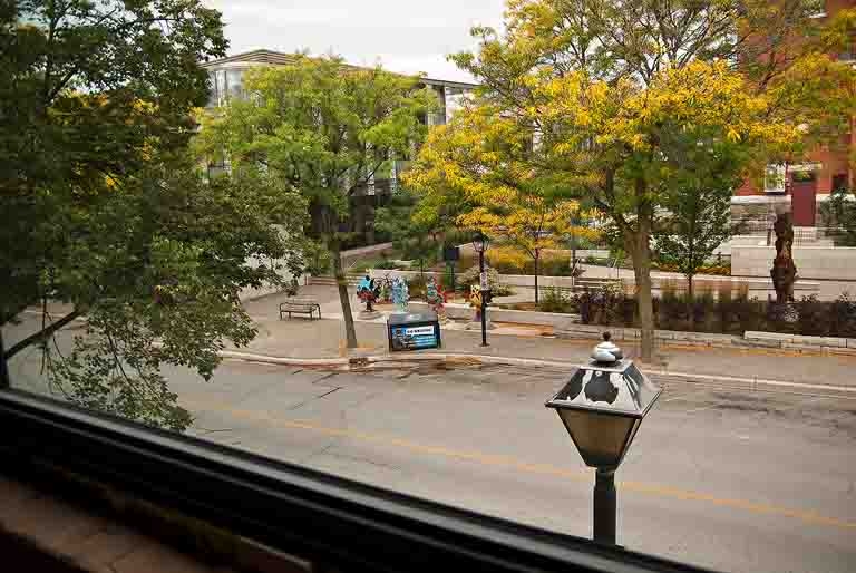 Creative Nomad's second floor view.