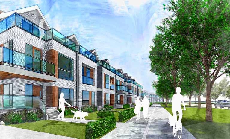 FRAM Waterfront Proposal Townhomes