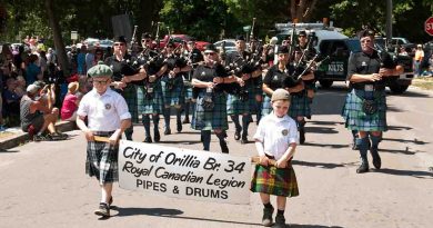 Orillia Pipes and Drums 2018