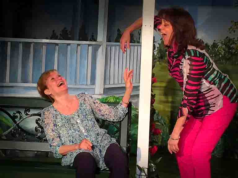 Susan Greenfield and Debbie Collins in Where You Are
