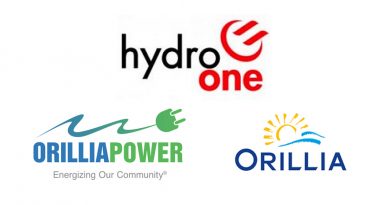 Hydro One, OPC, Orillia Logos