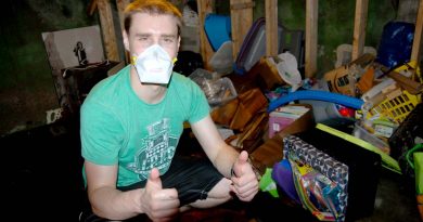 Ethan Mask cleaning up at the Orillia Youth Centre