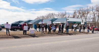 Protest At MPP Jill Dunlop’s Office Saturday, April 25