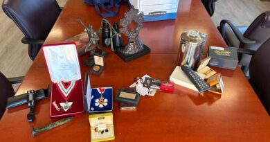 Lghtfoot Estate Items Donated To The City Of Orillia